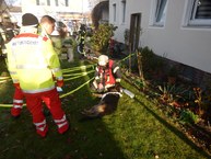 Foto: Feuerwehr - Einsatz: Küchenbrand, Hund gerettet (03.12.2016)