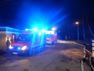 Foto: Feuerwehr - Einsatz: Feuer im Umspannwerk (16.02.2018)