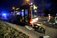 Bild: Uwe Miserius - Einsatz: Linienbus erfasst Jecken (07.02.2013)