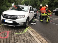 Foto: Feuerwehr - Einsatz: Verkehrsunfall mit vier Verletzten (06.06.2019)