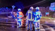 Foto: Feuerwehr - Einsatz: Verkehrsunfall mit vier Verletzten (29.09.2019)
