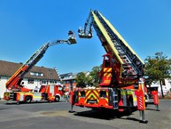 Quelle: Andre Stammberger - News: Neue Drehleitern für die Feuerwehr Leverkusen (27.07.2018)