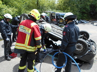 News: TH-Intensivseminar bei der Feuerwehr Leverkusen – Üben für den Ernstfall (28.06.2018)